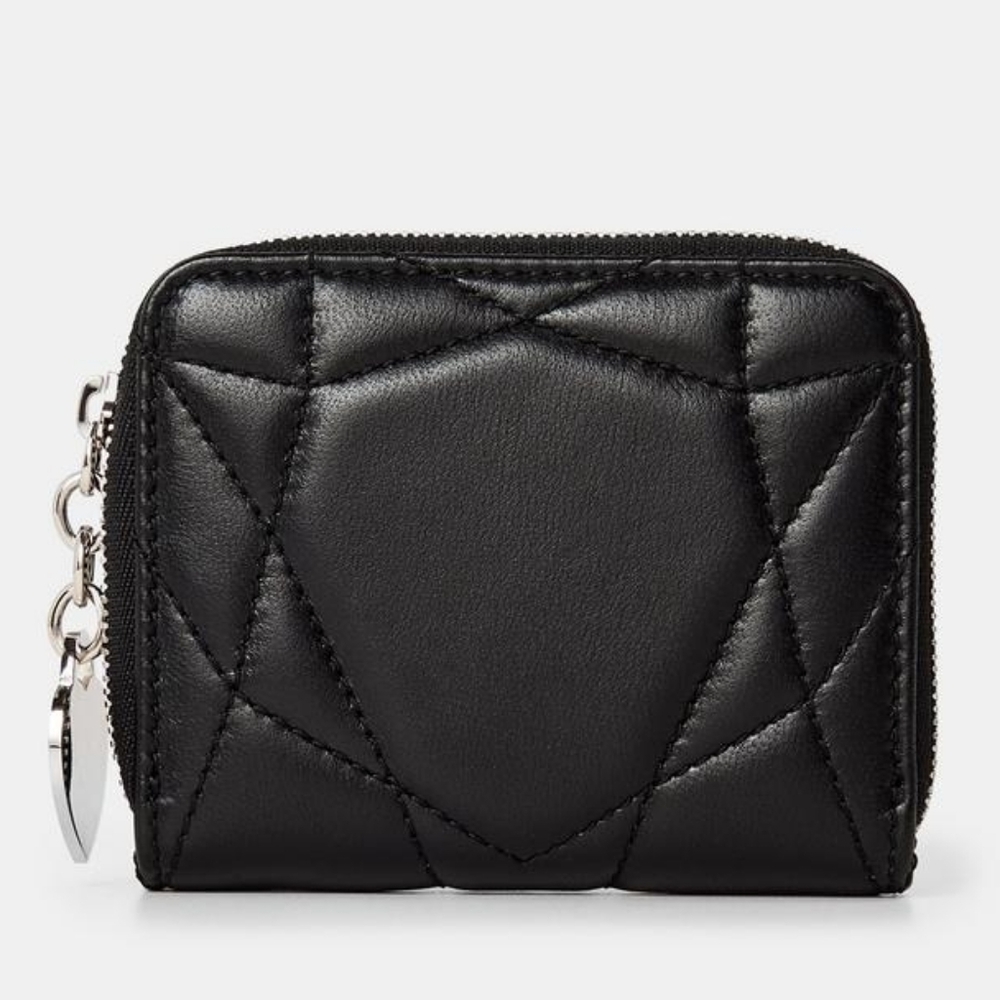 Return to Tiffany Padded Small Wallet in Black Lambskin Leather BRAND NEW Unused